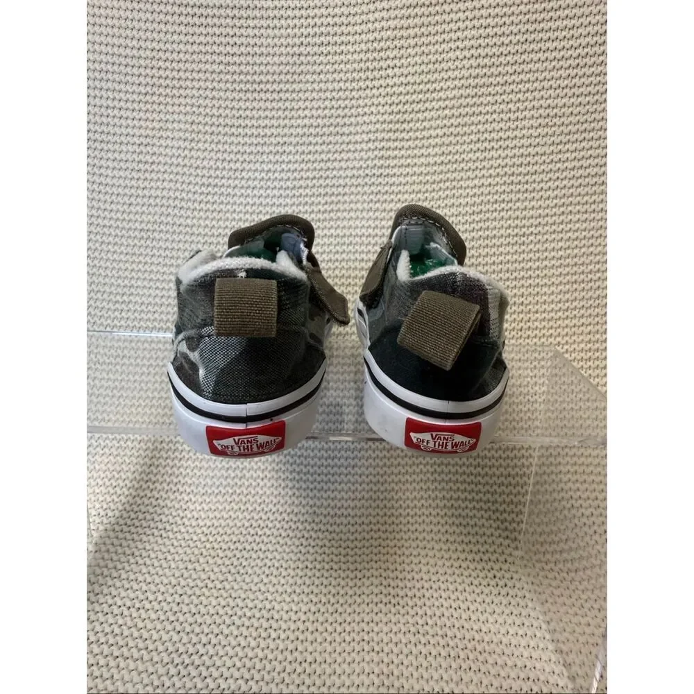 VANS - Slip on Sneaker - Faded Camo - Toddler 5C